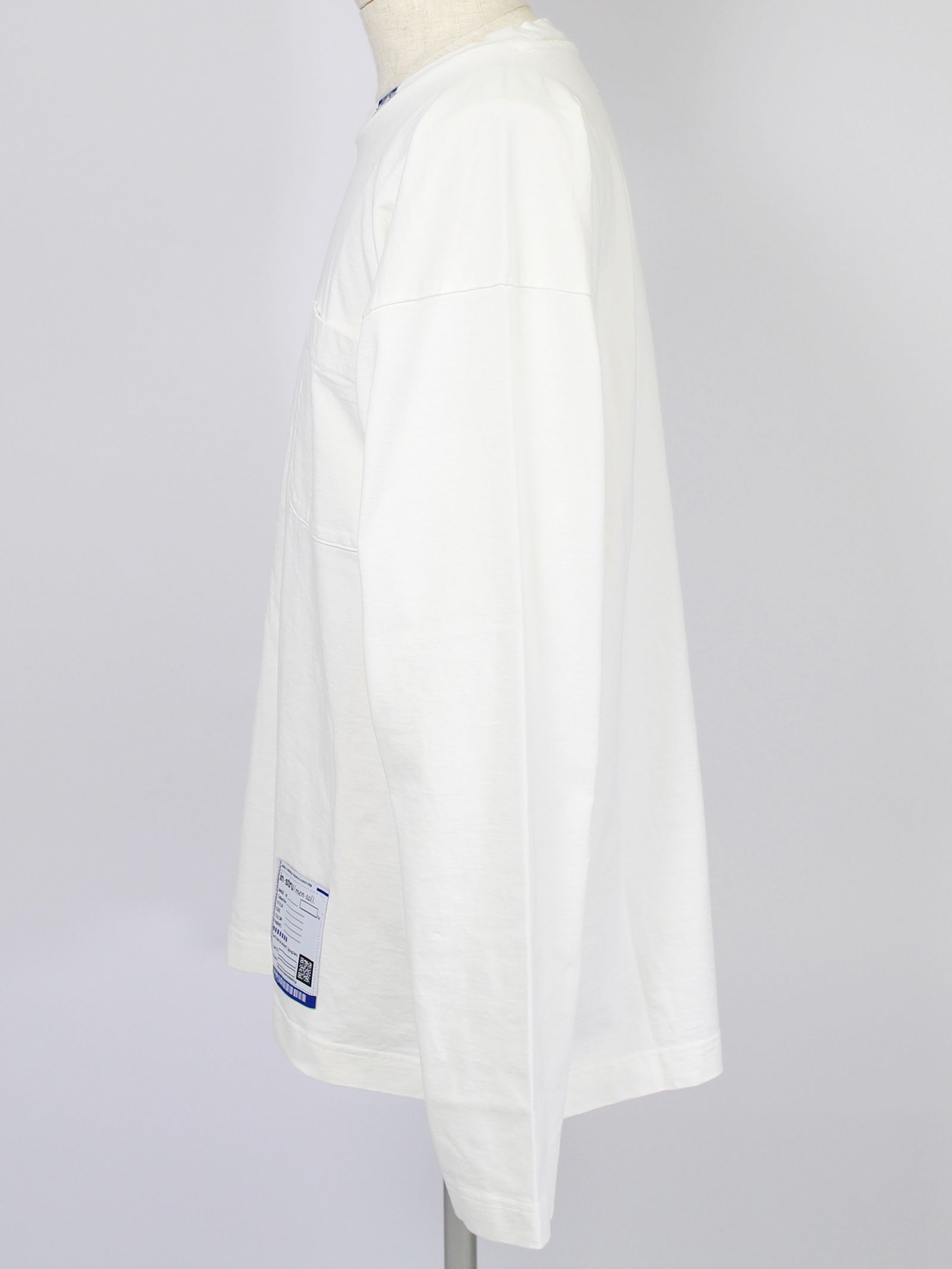 in・stru(men-tal). ヘビーウェイトロングスリ―ブカットソー - Heavy Weight L/S T-shirt - WHITE