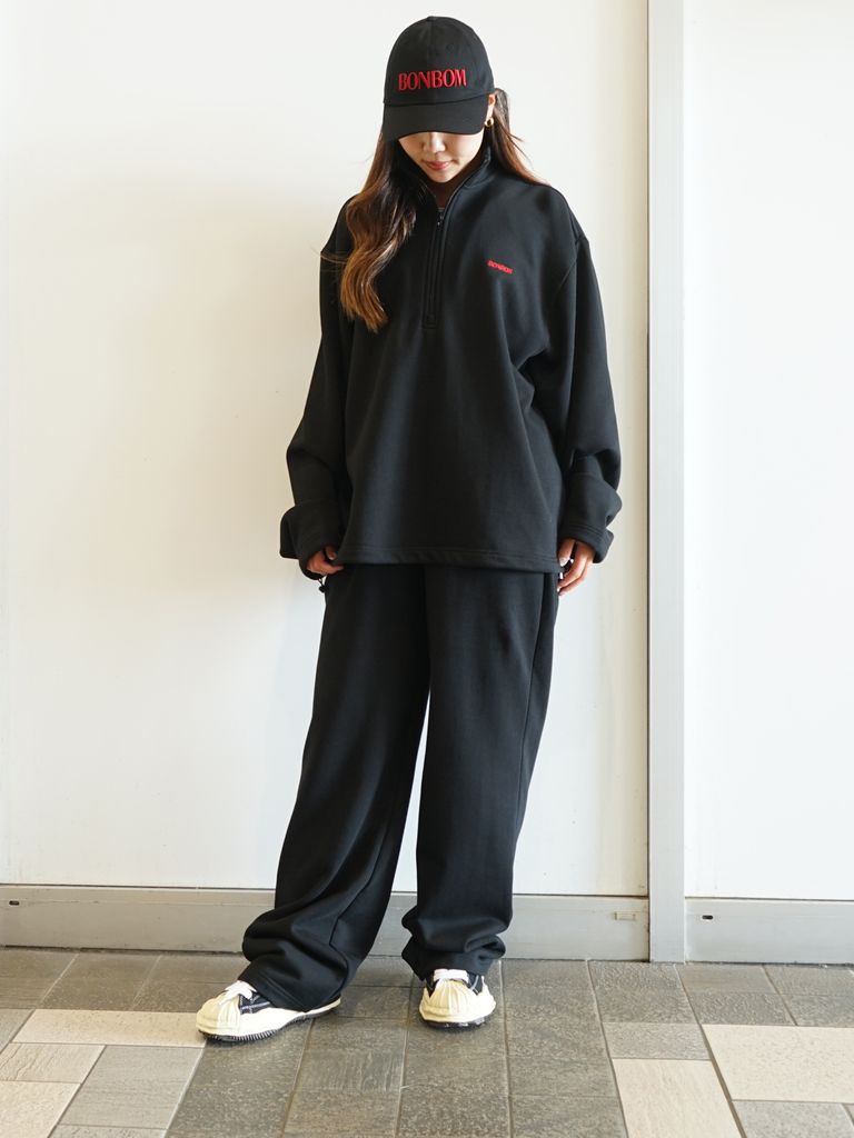 BONBOM × MIHARAYASUHIROで魅せるオールブラックスタイル