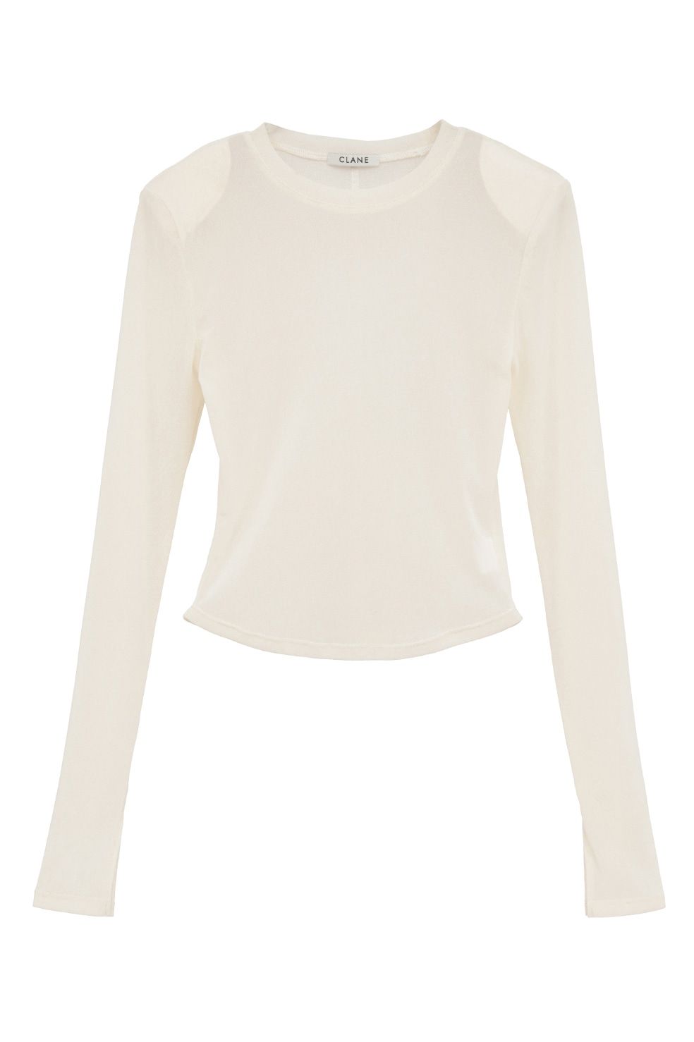 チュールフロッキーコンパクト トップス - FLOCKY FORM TIGHT TOPS (WHITE)