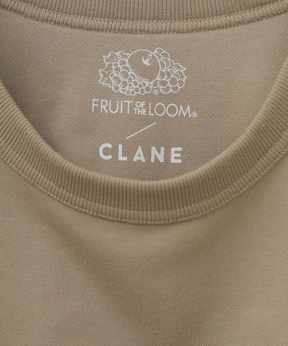 CLANE - ワイドスウェット - FRUIT OF THE LOOM ×CLANE WIDE SWEAT