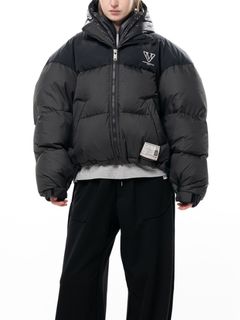 【レディース】 フードダウンブルゾン - HOODED DOWN BLOUSON - BLACK