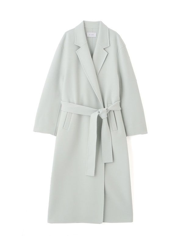 メルトンロングリバーコート (LIGHT BLUE)