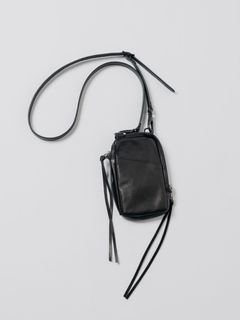 レザーネックポーチ - LEATHER NECK POUCH