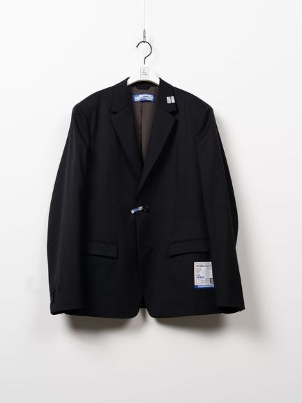 ウォッシャブルウールジャケット / WASHABELE WOOL JACKET (BLACK)