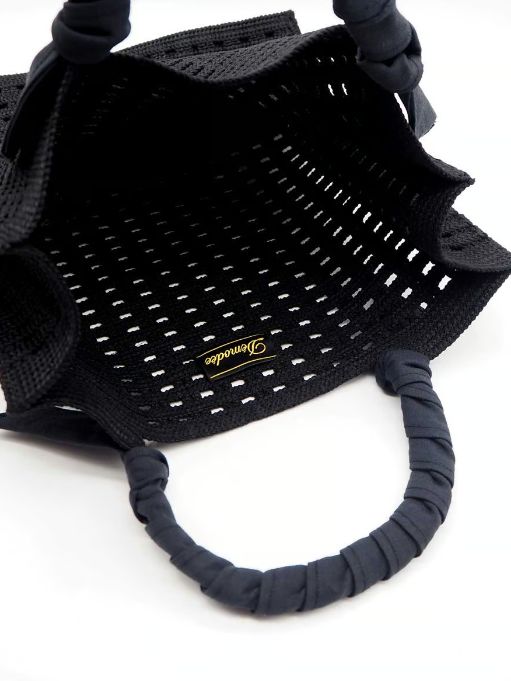 格子 バッグ - 24SBG09 - BLACK