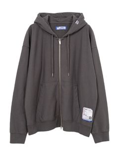 Maison MIHARA YASUHIRO - ジップパーカー - Zip Parka - BLACK Maison MIHARA YASUHIRO - ジップパーカー - Zip Parka - BLACK