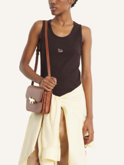 【レディース】 ベイビー フォックス リブ タンクトップ (ganache)