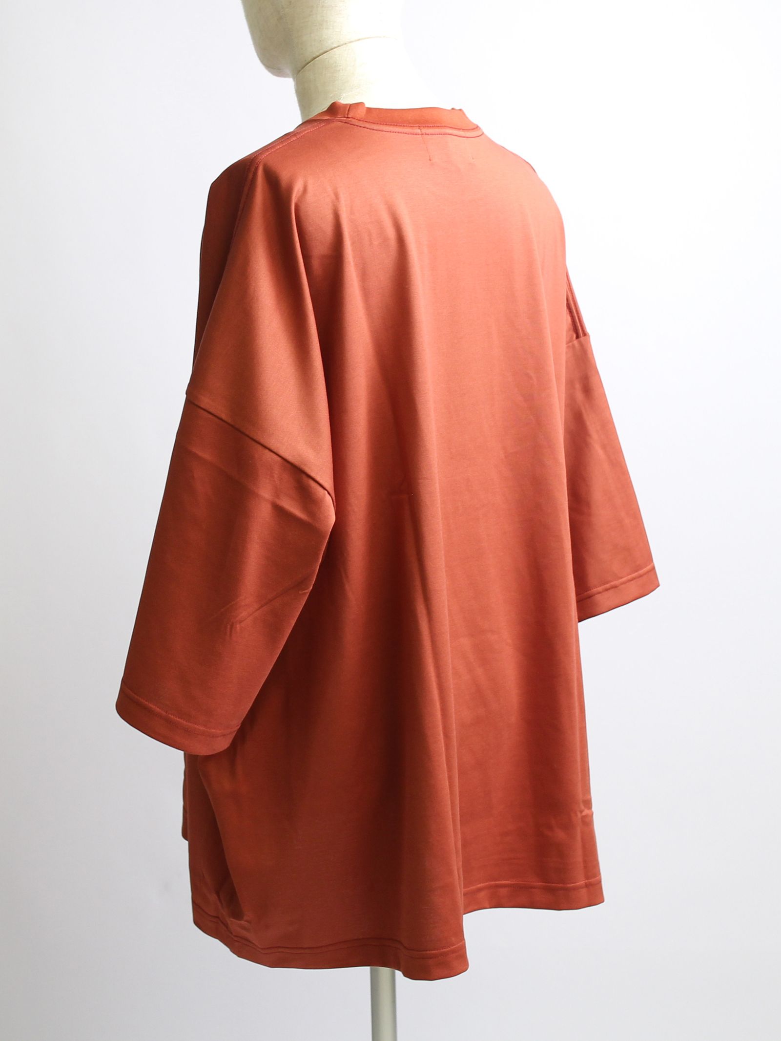 "BIG TEE - Supima cotton  - ORANGE