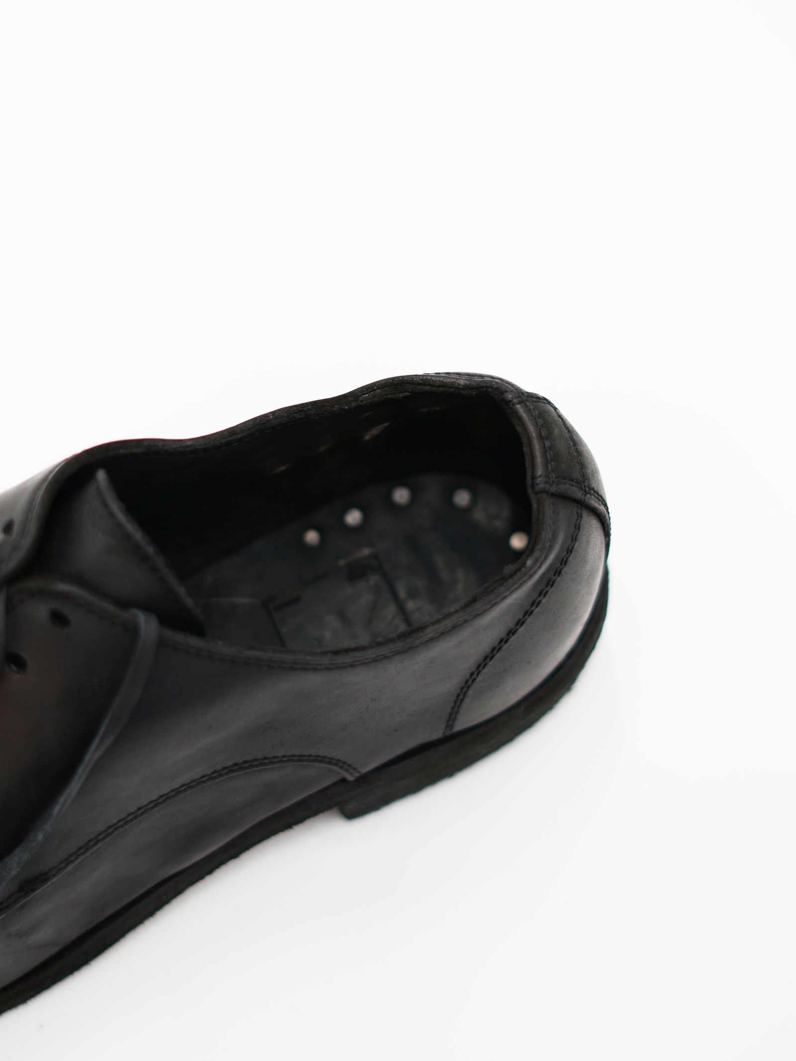 【992x】 ダービーシューズ / ホースレザー - HORSE FULL GRAIN CLASSIC DERBY (BLACK)