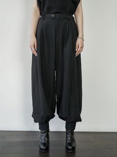 kujaku - ヒゴタイ パンツ - higotai pants - Black | ADDICT WEB SHOP