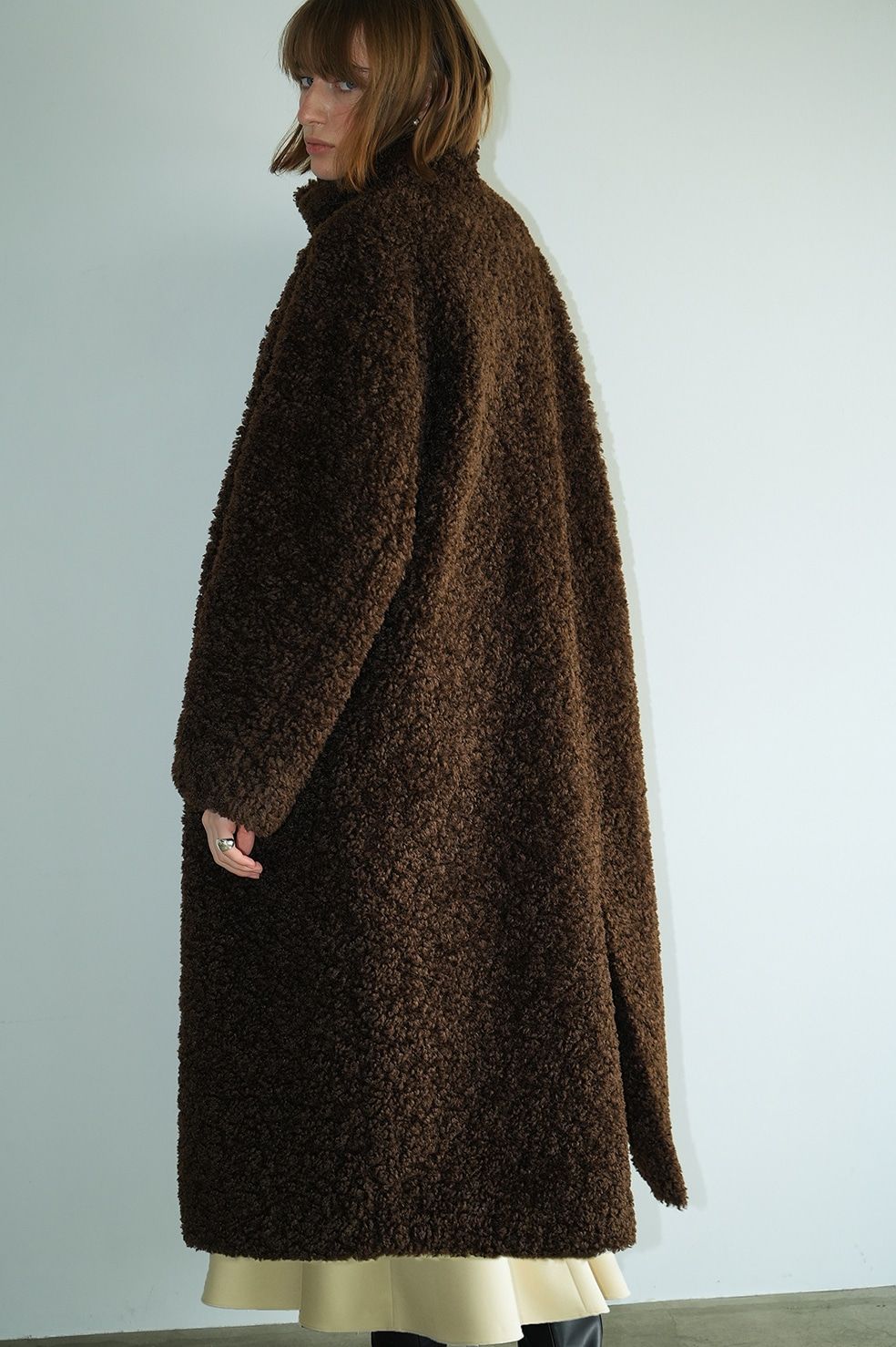 CLANE - ダブル ロング ボアコート - DOUBLE LONG BOA COAT CLANE - ダブル ロング ボアコート - DOUBLE LONG BOA COAT