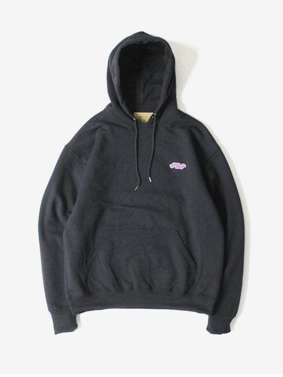 リバーシブルフーディ - REVERSIBLE HOODIE - SBS emblem - / BLACK