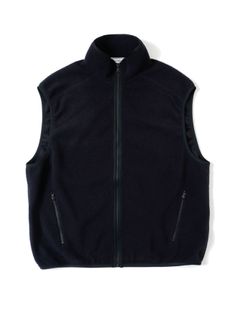 フリース ベスト - Polartec Fleece Vest - BLACK