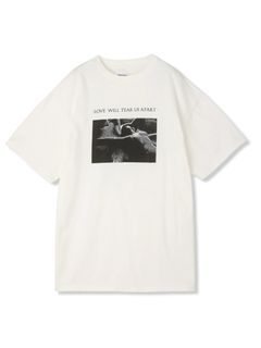 × JOY DIVISION LOVE WILL TELL US APART TEE (WHITE) - プリントティーシャツ