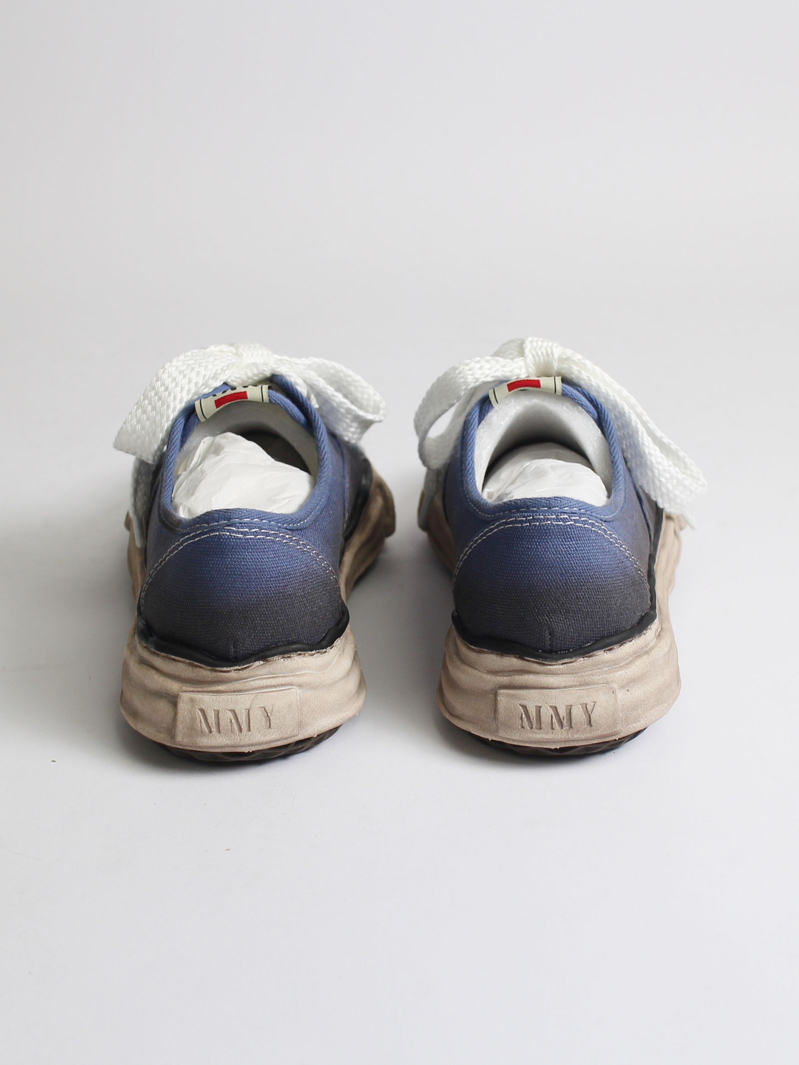 "BAKER" OG  Sole Canvas Low-top Sneaker   A07FW722 - NAVY