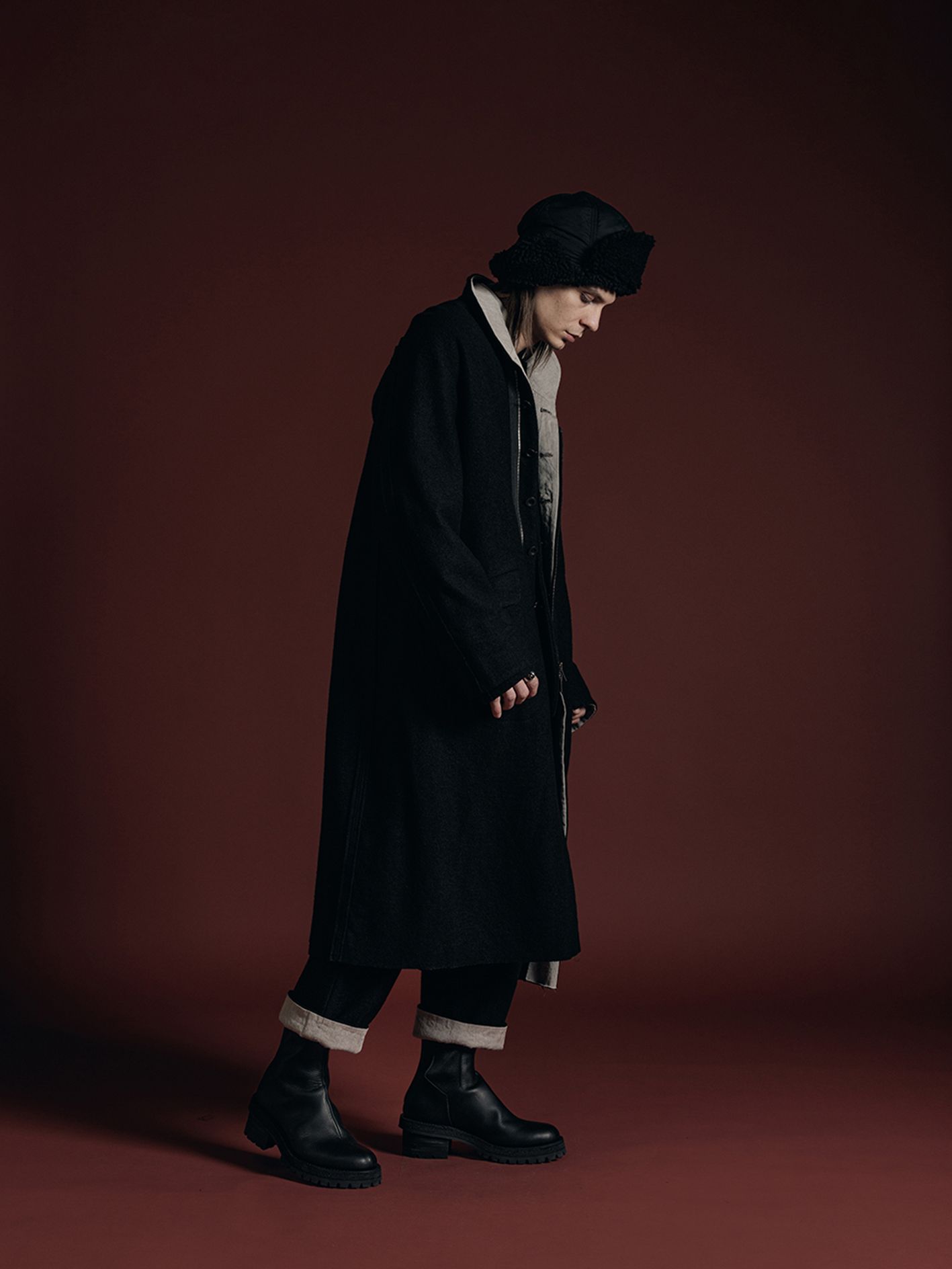 フィリングコート - fulling coat - VI-3632-06 - B - GREY