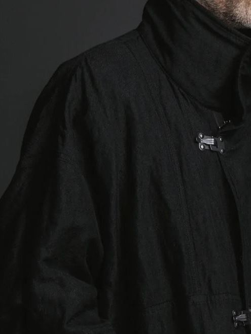 ウールリネン コート - wool linen coat
