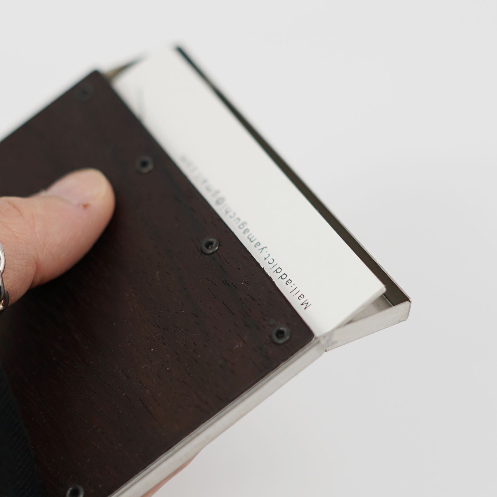 カードケース / 名刺入れ - CARD CASE  SERVE -サーブ ローズウッド / CLSV-RW