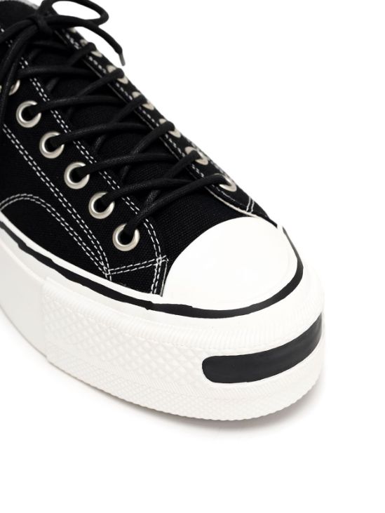 【Joey / ジョーイ】 プラットフォームスニーカー - Platform Sneaker （ BLACK ）  G15FW701
