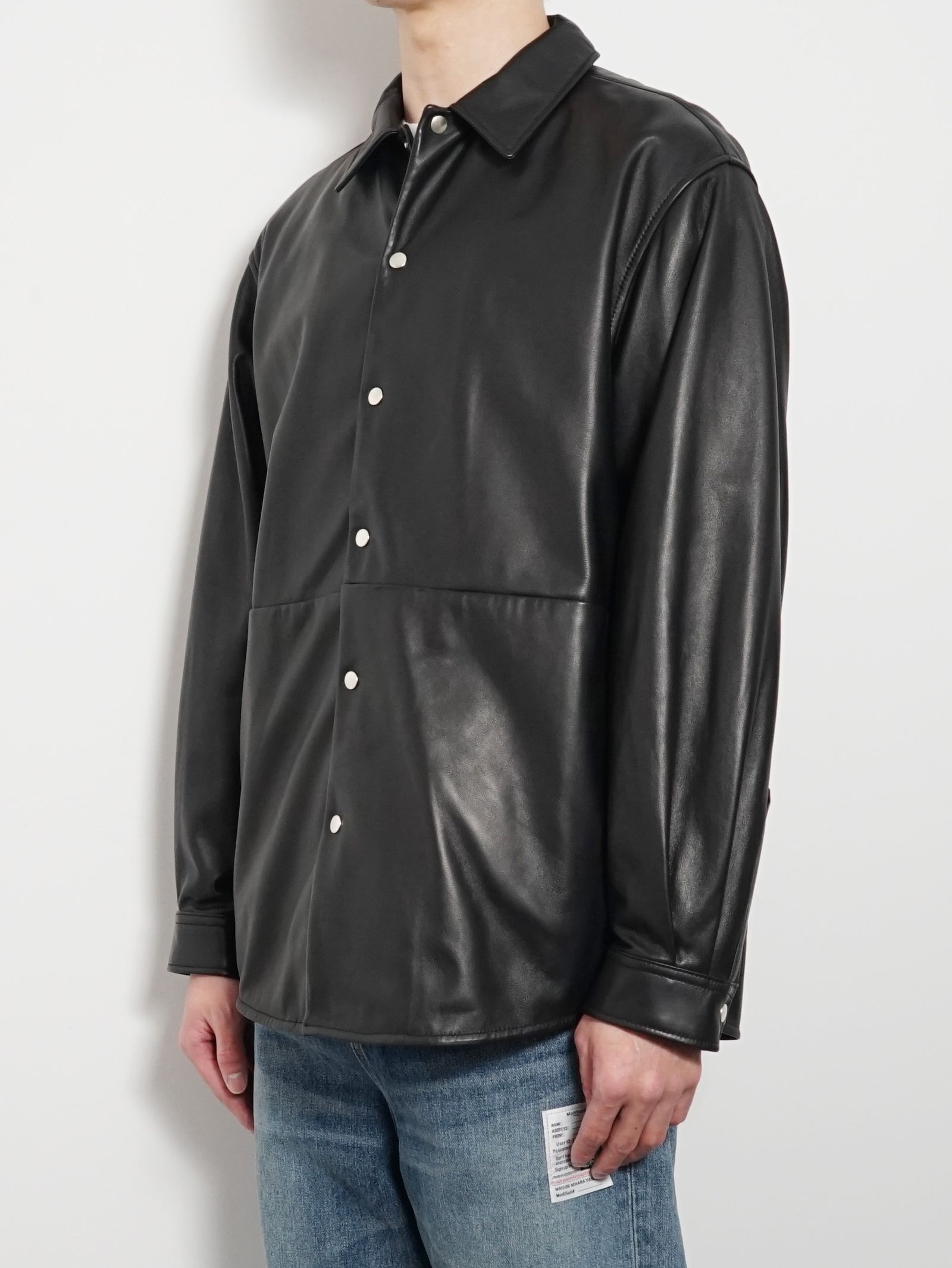 レザーシャツ - LEATHER SHIRTS JACKET