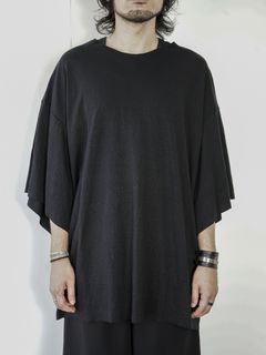 kujaku - コスモス プルオーバー - kosumosu pullover - Black