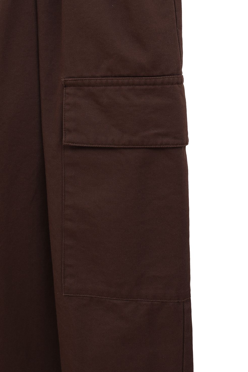 ワイドタックワークパンツ - WIDE TUCK WORK PANTS -  BROWN