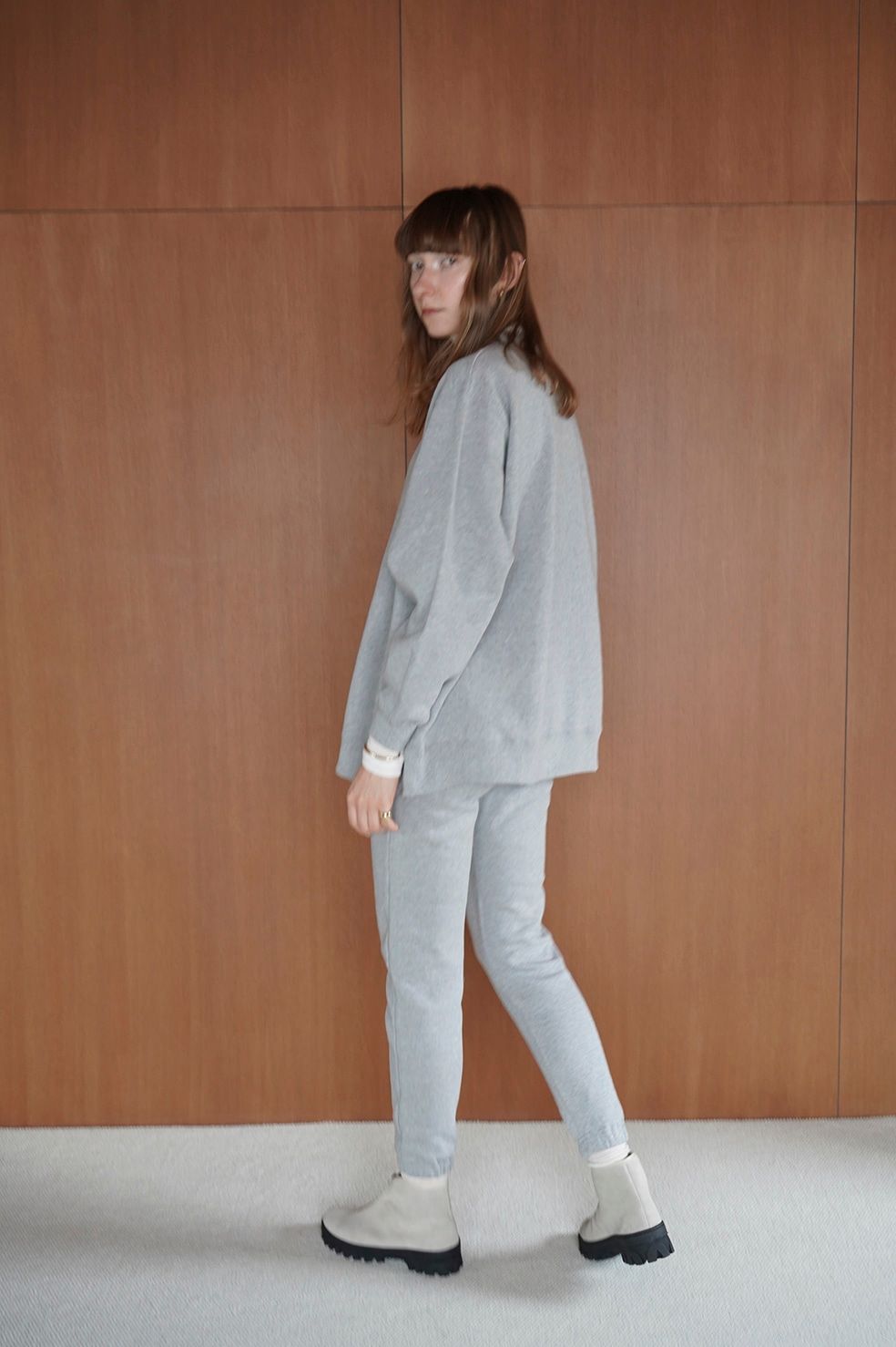 スウェットトップス -	 C SWEAT TOPS - GREY