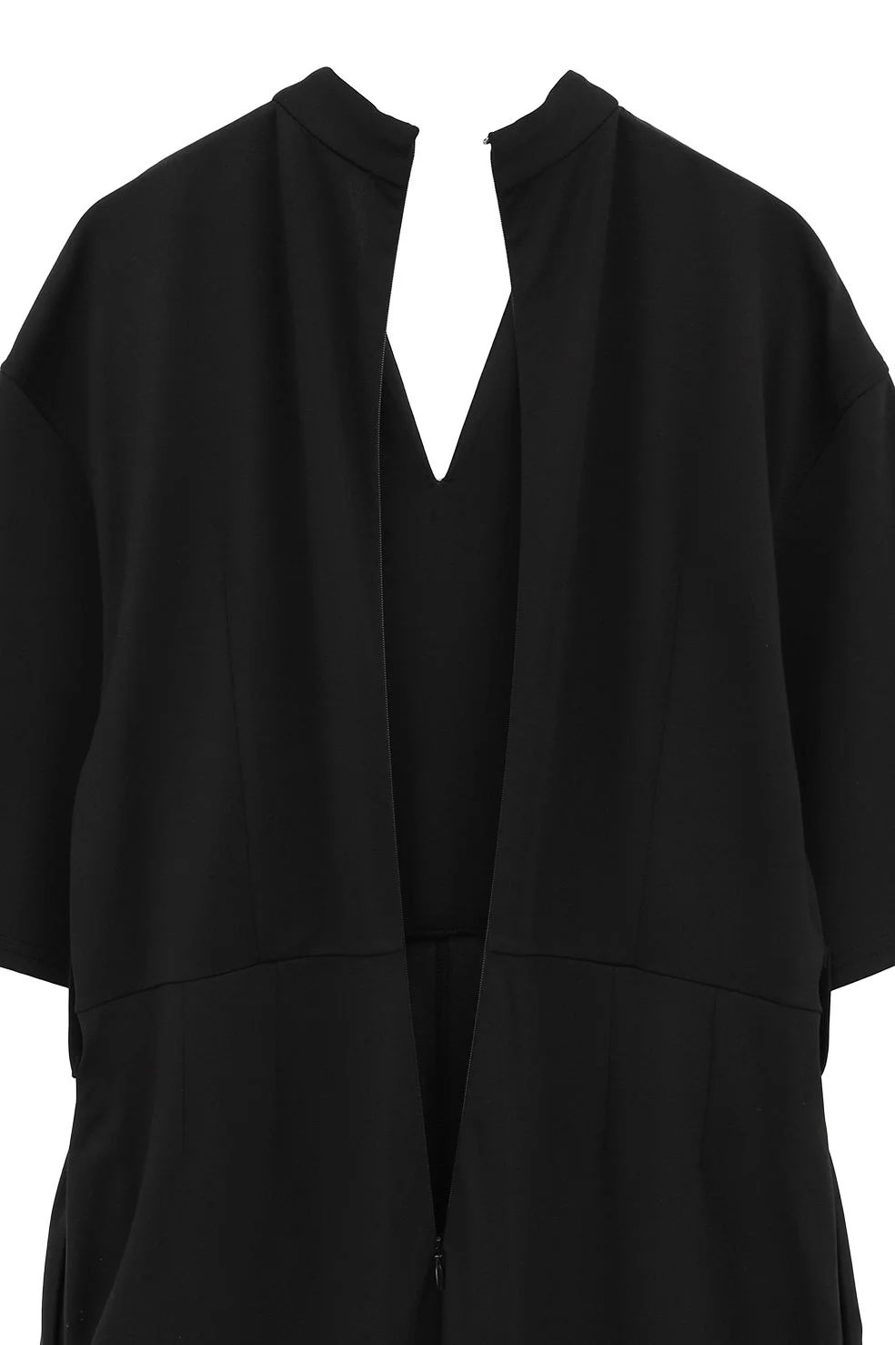 サロペット・オーバーオール・オールインワン STAND COLLAR LOOSE ALL IN ONE STAND COLLAR LOOSE ALL IN ONE(1 IVORY): CLANE: WOMENS