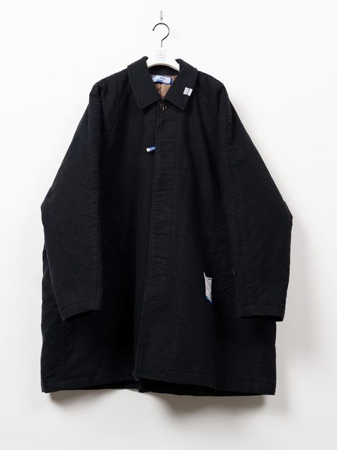 モールスキンコート / CO / MOLESKIN COAT (BLACK)
