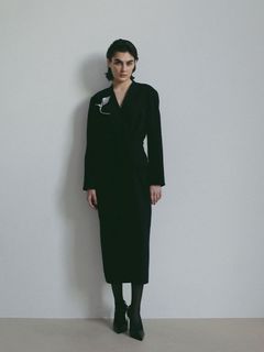 SANTEカシュクールドレス (NAVY)