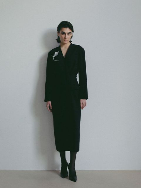 SANTEカシュクールドレス (NAVY)