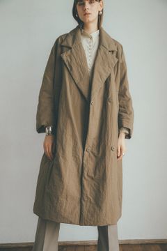 カラーダウンチェスターコート - COLOR DOWN CHESTER COAT BEIGE