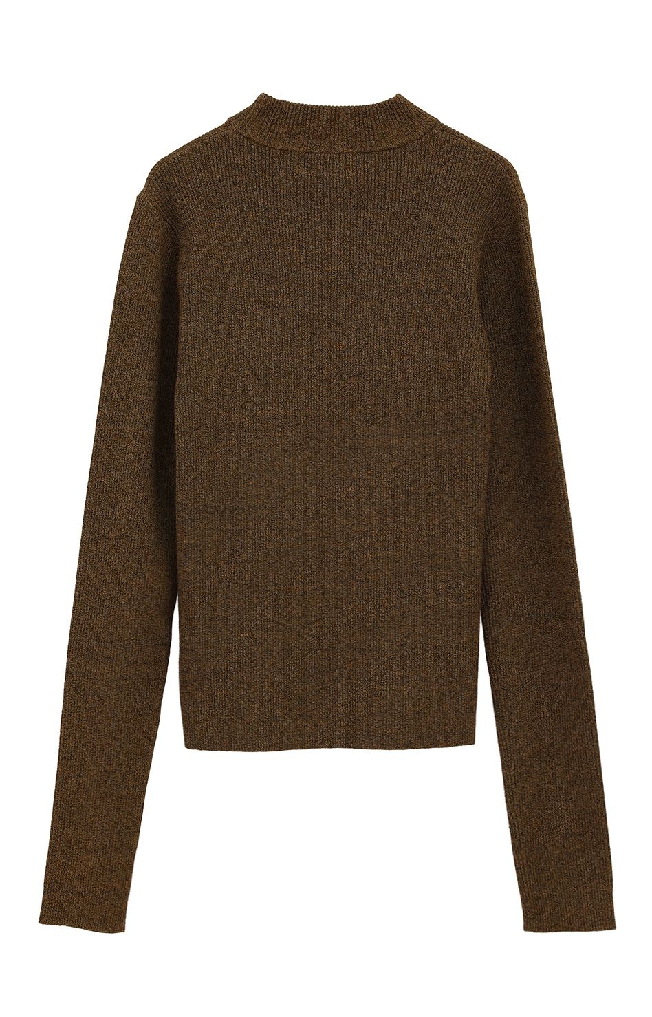 【4色展開】 ハイネックリブニット - H/N RIB KNIT TOPS