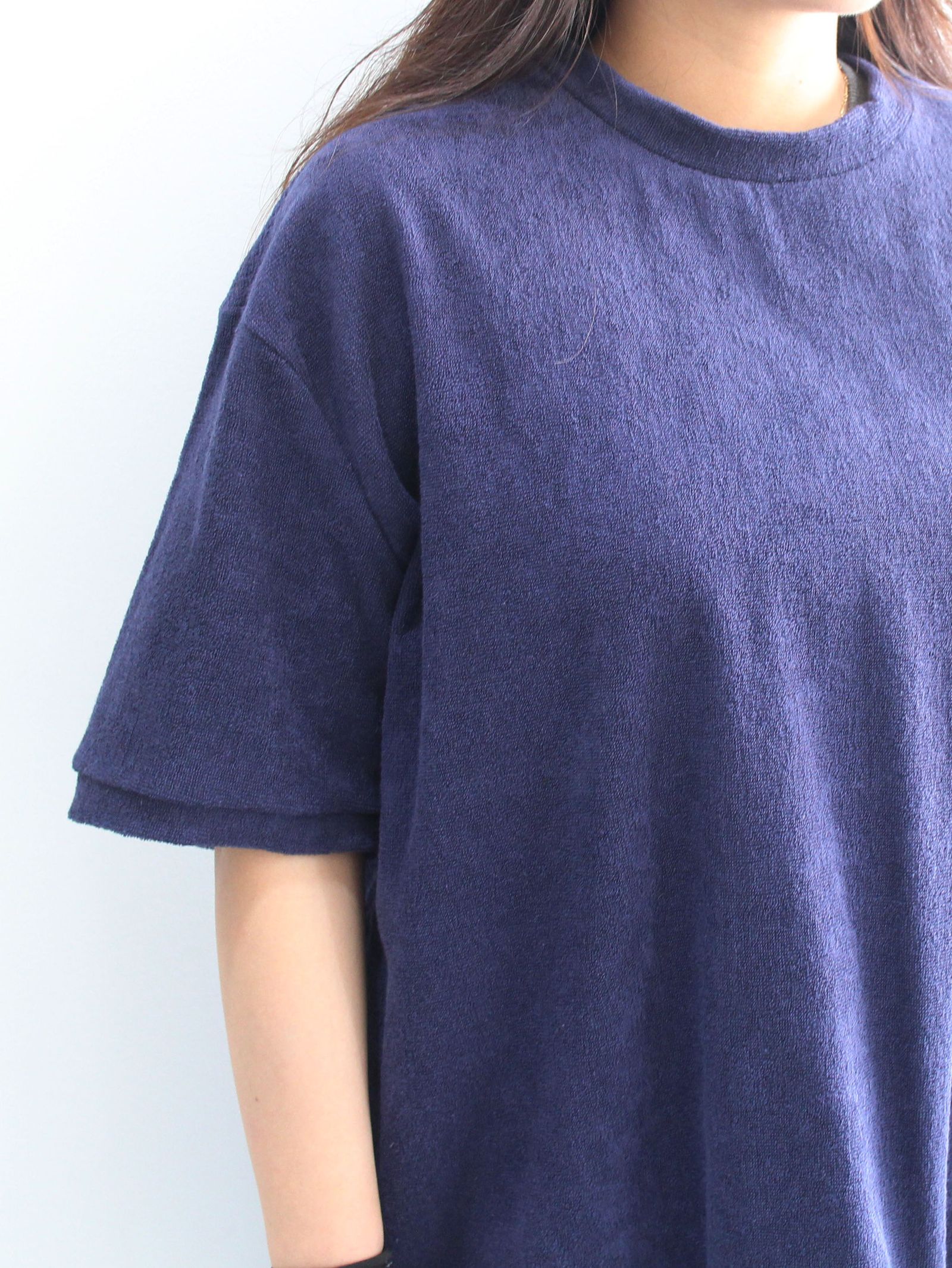 TF Tシャツ ショートパイル - NAVY