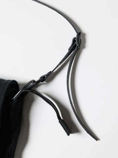 スモールショルダーバッグ  - SMALL SHOULDER BAG BLACK