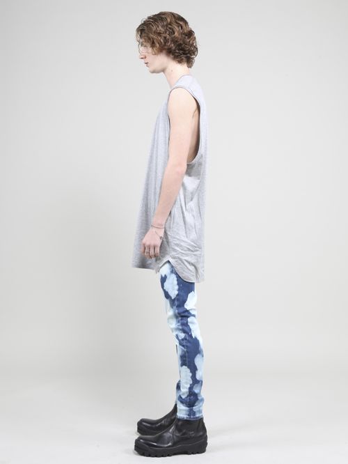 プライマリー天竺タンクトップ - Tank Top - HEATHER GRAY