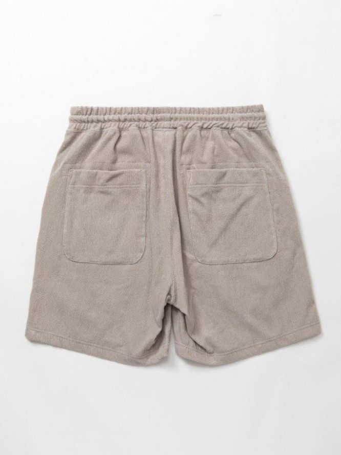 1ミリパイル ルーズショートパンツ - lose short pant  beige