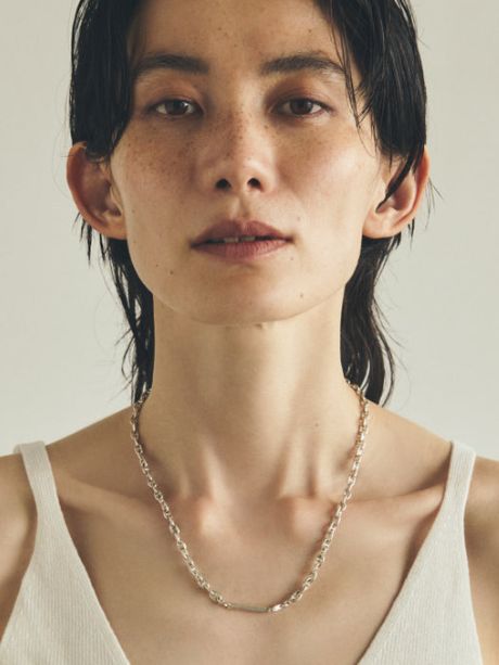 マリーナチェーンネックレス SV （S-48cm）