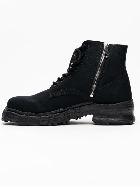 【JOSEPH / ジェセフ】 ビンテージライクソールキャンバスブーツ (BLACK)