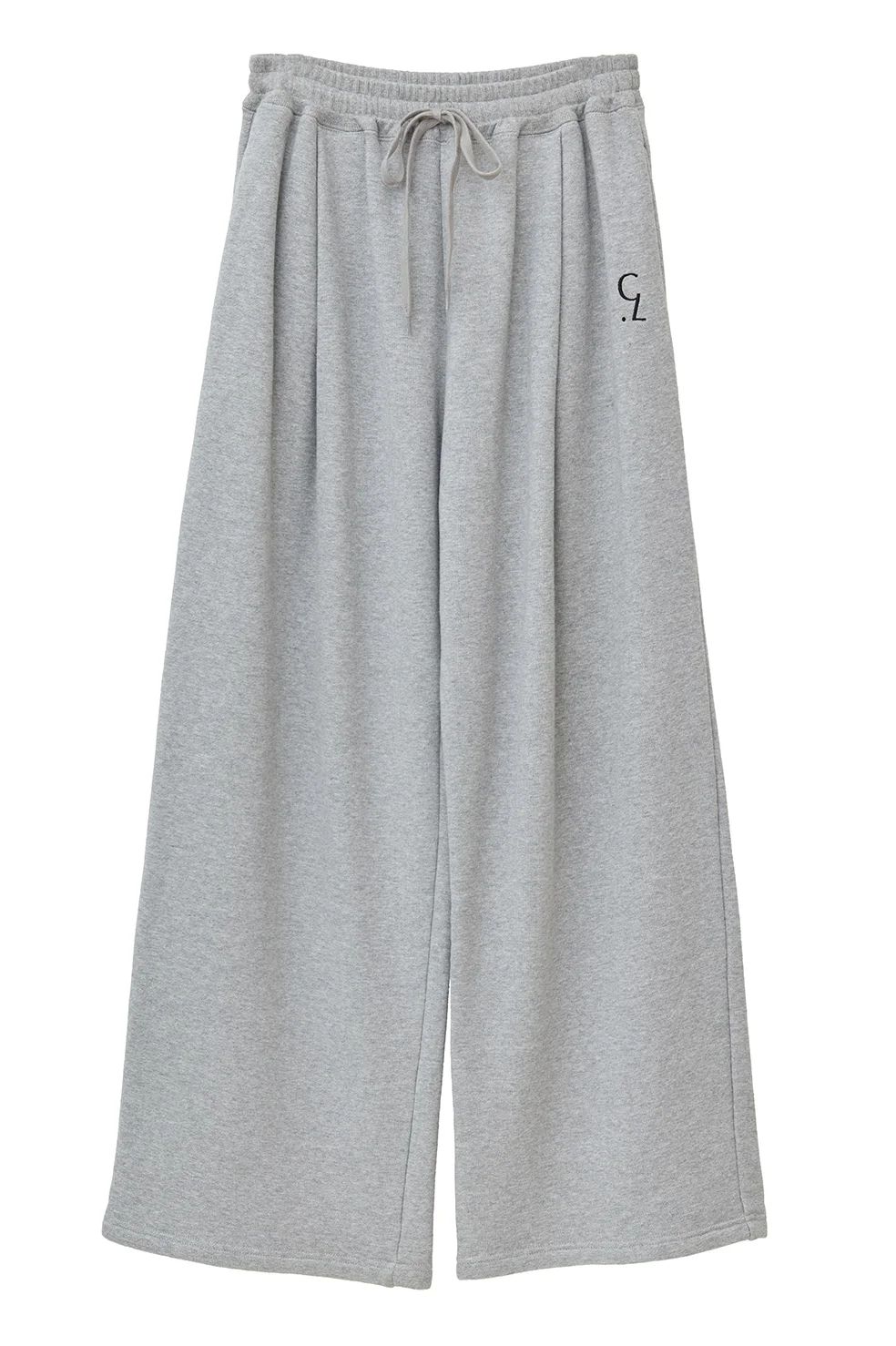 【3色展開】 ロゴスウェットワイドパンツ - LOGO SWEAT TUCK WIDE PANTS