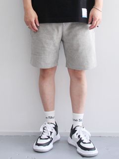 TF バミューダ パンツ ショートパイル - LIGHT GREY
