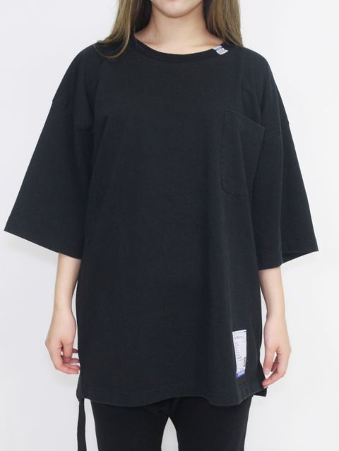 ヘヴィーウエイトカットソー - heavy waight T-shirt - BLACK