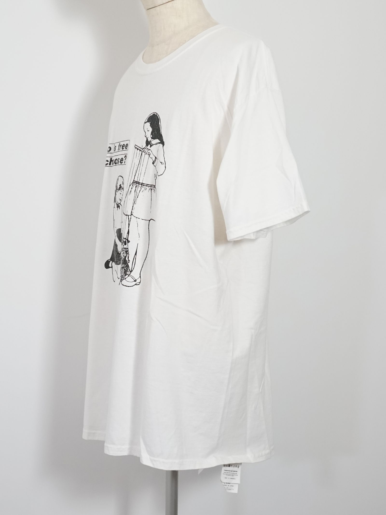 RATMコラボカットソー - RATM FREE TO CHOOSE TEE - WHITE