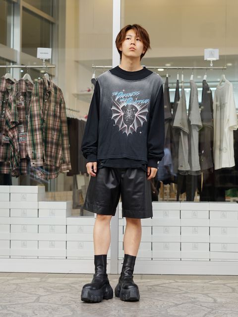 ショーツで作るKAMIYAのレイヤードスタイル