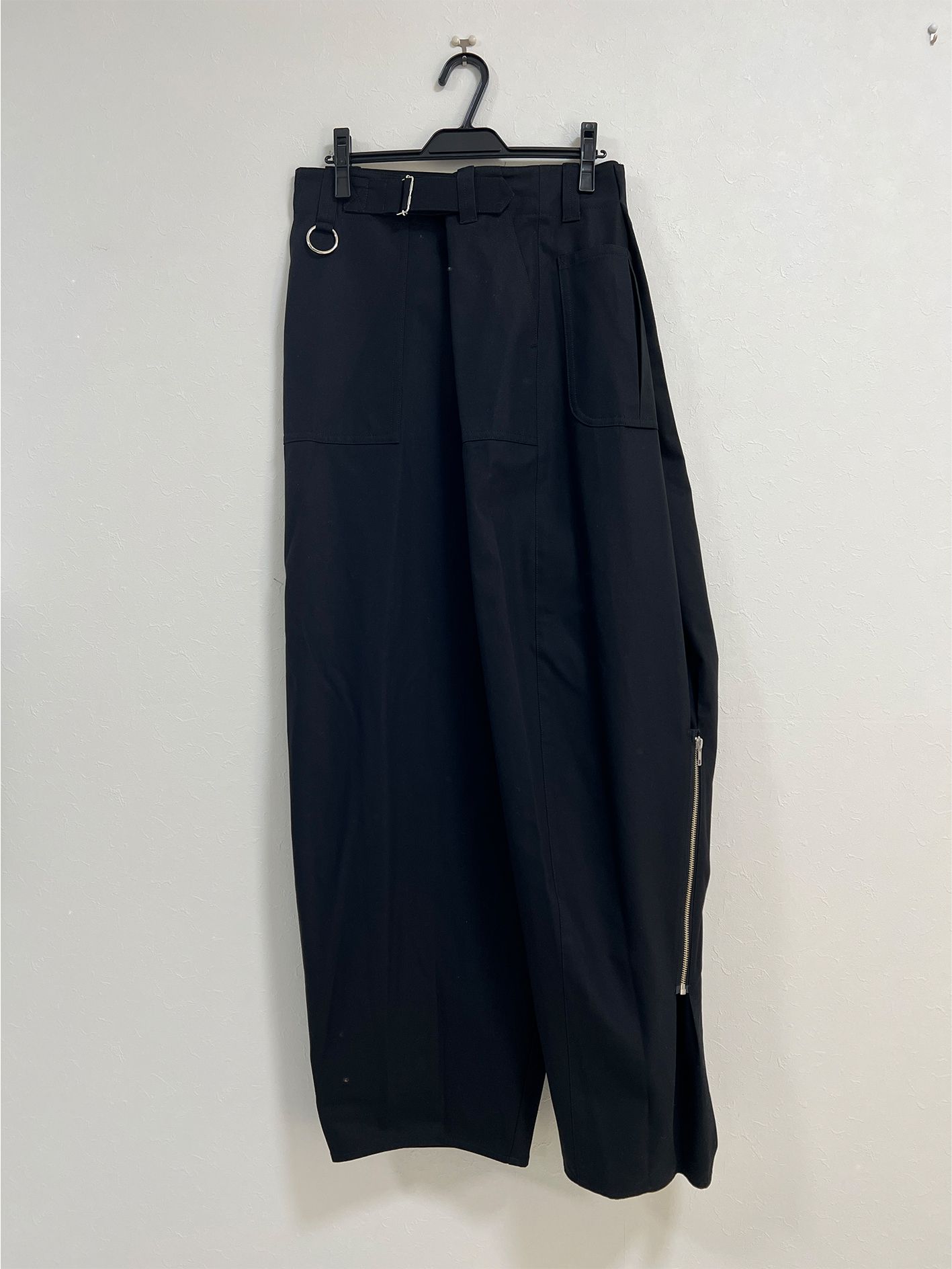 KIDILL - ワイド ボンテージ パンツ - WIDE BONDAGE PANTS DRY TWILL