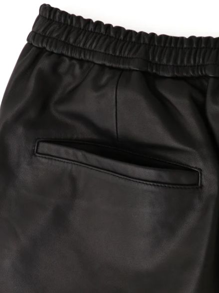 シープ レザーショート パンツ - LEATHER SHORT PANTS - Sheep leather