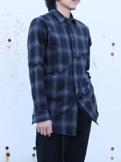 Yuki Hashimoto レイヤードデストロイシャツ Layered Destroy Shirts Black Addict Web Shop