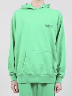 ダメージミドル裏毛パーカー - Damage Pullover hoddie
