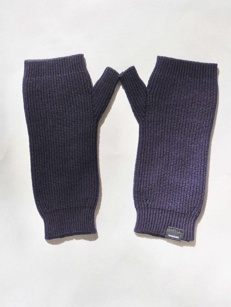 ニットグローブ / 手袋 -  KNIT GROVE - NAVY