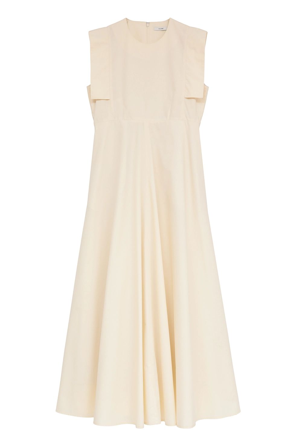 スクエアスリーブワンピース - SQUARE SLEEVE ONEPIECE (IVORY)